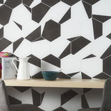 HexArt Pop Nero 8" Hexagon Matte Porcelain Tile - Lux Tile