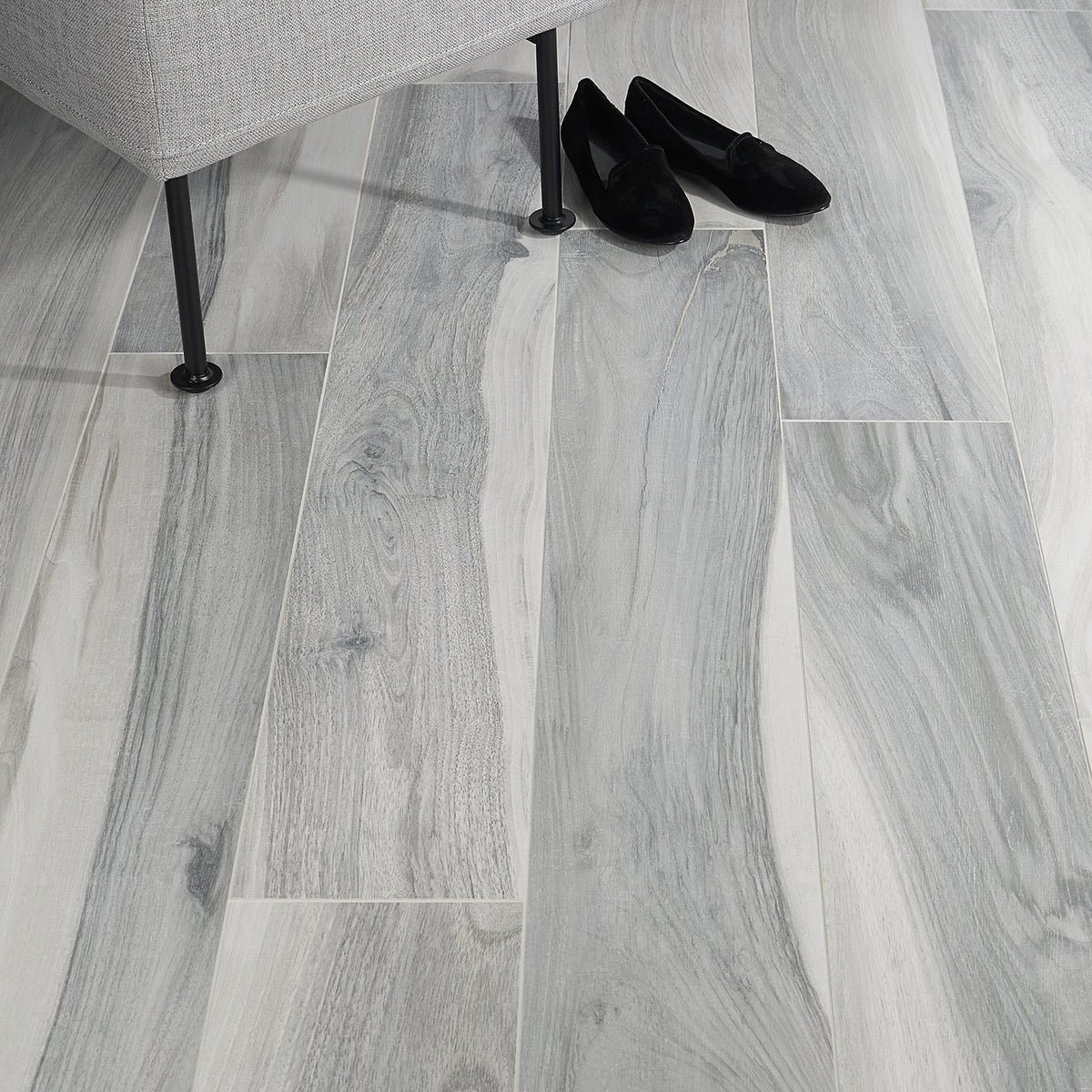 Brazilian Coyote Gray 8x48 Matte Porcelain Wood Look Tile
