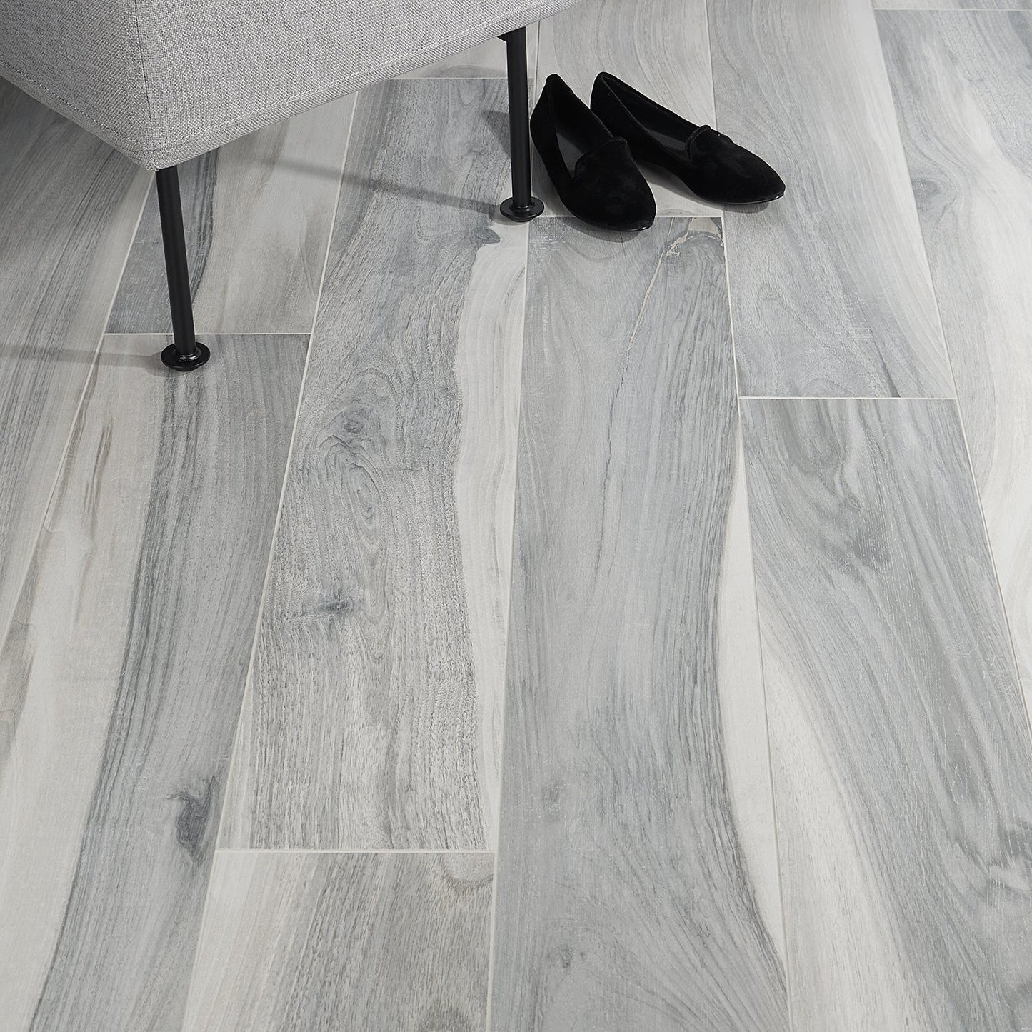 Brazilian Coyote Gray 8x48 Matte Porcelain Wood Look Tile