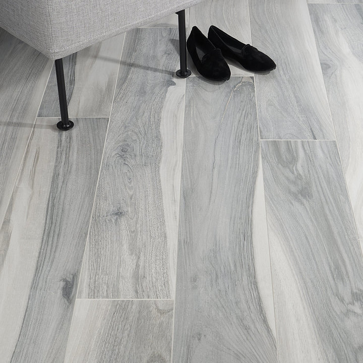 Brazilian Coyote Gray 8x48 Matte Porcelain Wood Look Tile