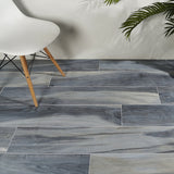 Lux Tile Brazilian Tiger Blue 8x48 Matte Porcelain Tile