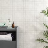 Clay Calm White 2x2 Matte Porcelain Mosaic Tile - Durable & Stylish