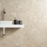 Clay Shy Beige 2x2 Matte Porcelain Mosaic Tile - Lux Tile