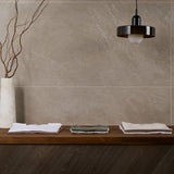 Era Caramel Brown 24x48 Matte Porcelain Tile - Lux Tile