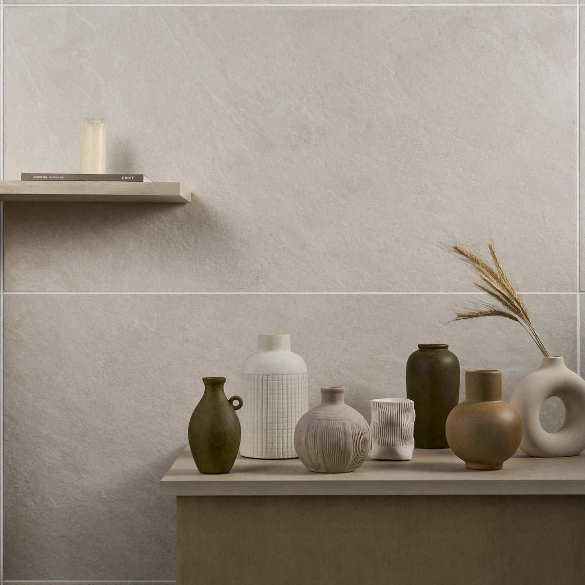 Era Linen White 24x48 Matte Porcelain Tile - Lux Tile