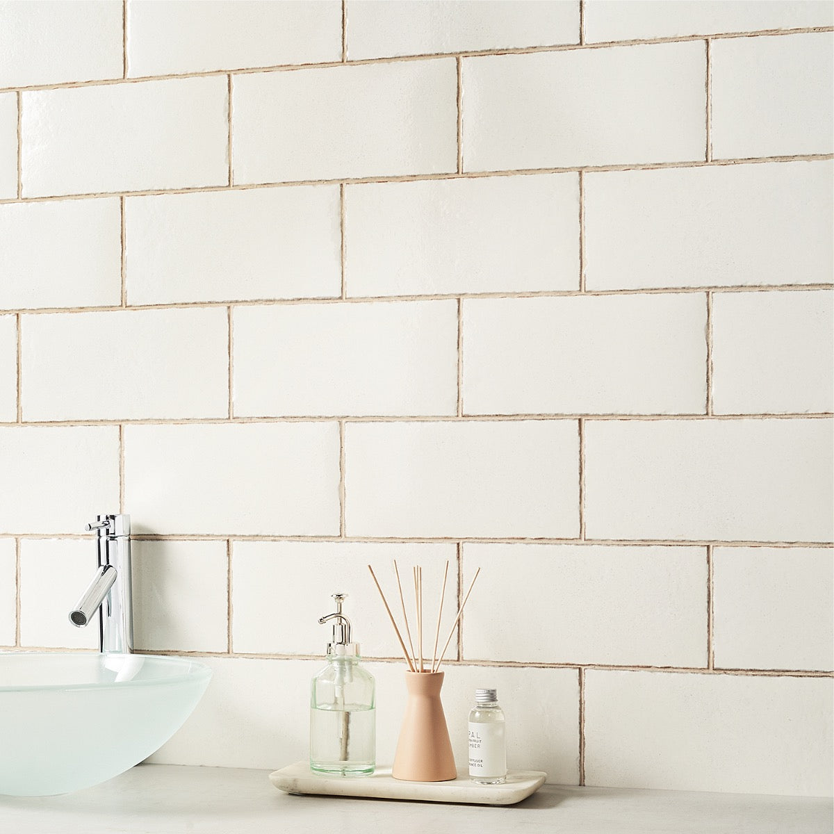 Jamesport White 6"x12" Glossy Porcelain Subway Tile