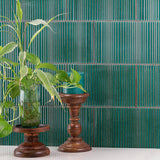 Arden Cozumel Teal Green 6x10 Glossy Porcelain Tile