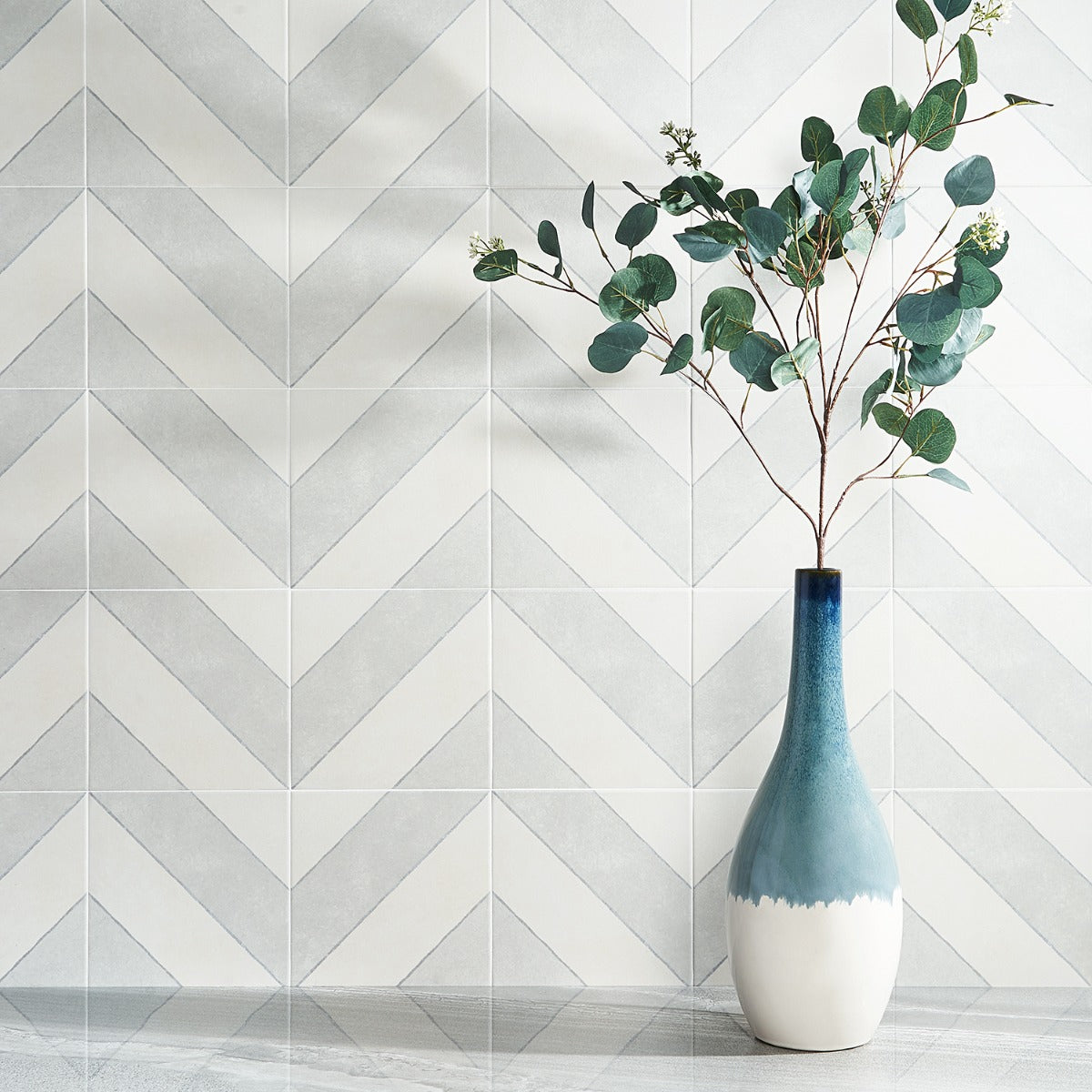 Auteur Kaleidoscope Sage Green 9x9 Matte Porcelain Tile