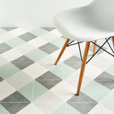 Auteur Plaid Sage Green 9x9 Matte Porcelain Tile