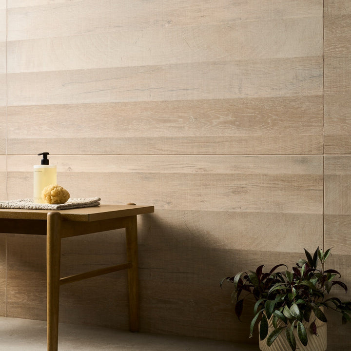 Kenridge Waves Maple Brown 24x48 Wood Look Matte Porcelain Tile