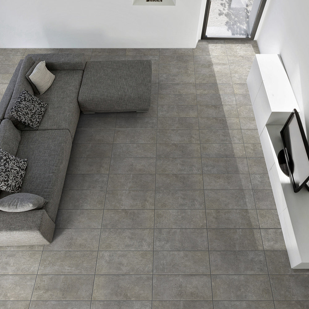 Marbella Greige Matte Porcelain Tile 12x24 - Lux Tile