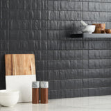 Lux Tile Rework Gray Blue 3x12 Matte Porcelain Subway Tile
