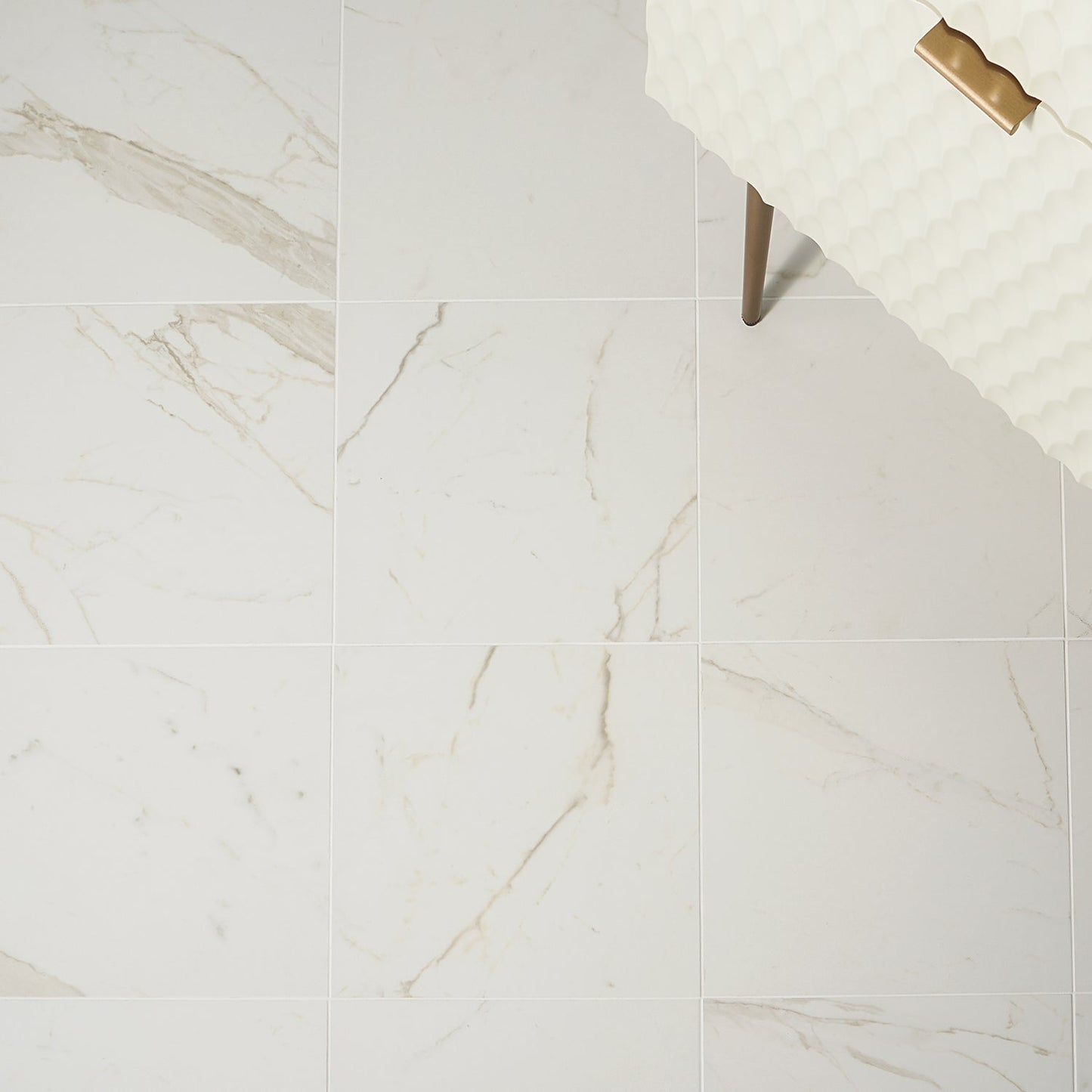 Versilia Calacatta Oro Matte 12x12 Porcelain Tile - Lux Tile