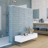 Bayou Sky Blue 3x12 Matte Ceramic Subway Tile