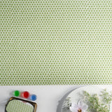 Eden Electric Lime Green Penny Round Polished Porcelain Mosaic Tile