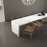 Tilebar Marmi Slim Bianco Venato 60x120 Polished Porcelain Slab