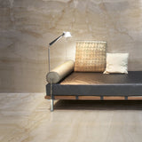 Lux Tile Marmi Slim Onice Perla 60x120 Polished Porcelain Slab