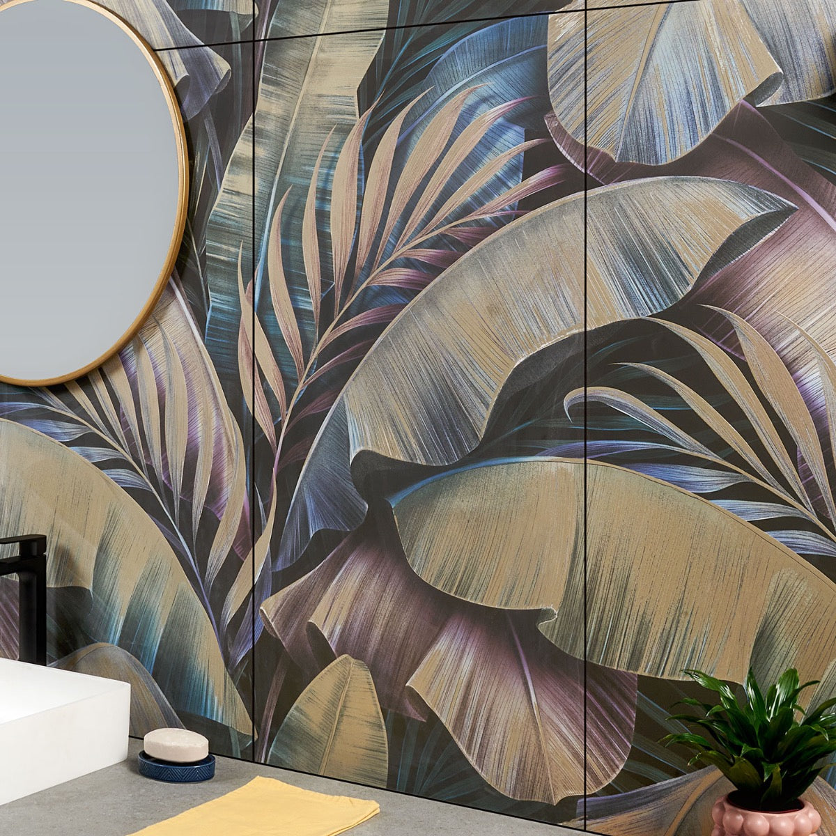 Monet Temptation Multicolor 24x48 Matte Porcelain Wall Tile