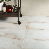 Angela Harris Flatiron White 12x24 Matte Porcelain Tile