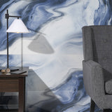 Waverly Blue 24x48 Polished Porcelain Tile - Lux Tile