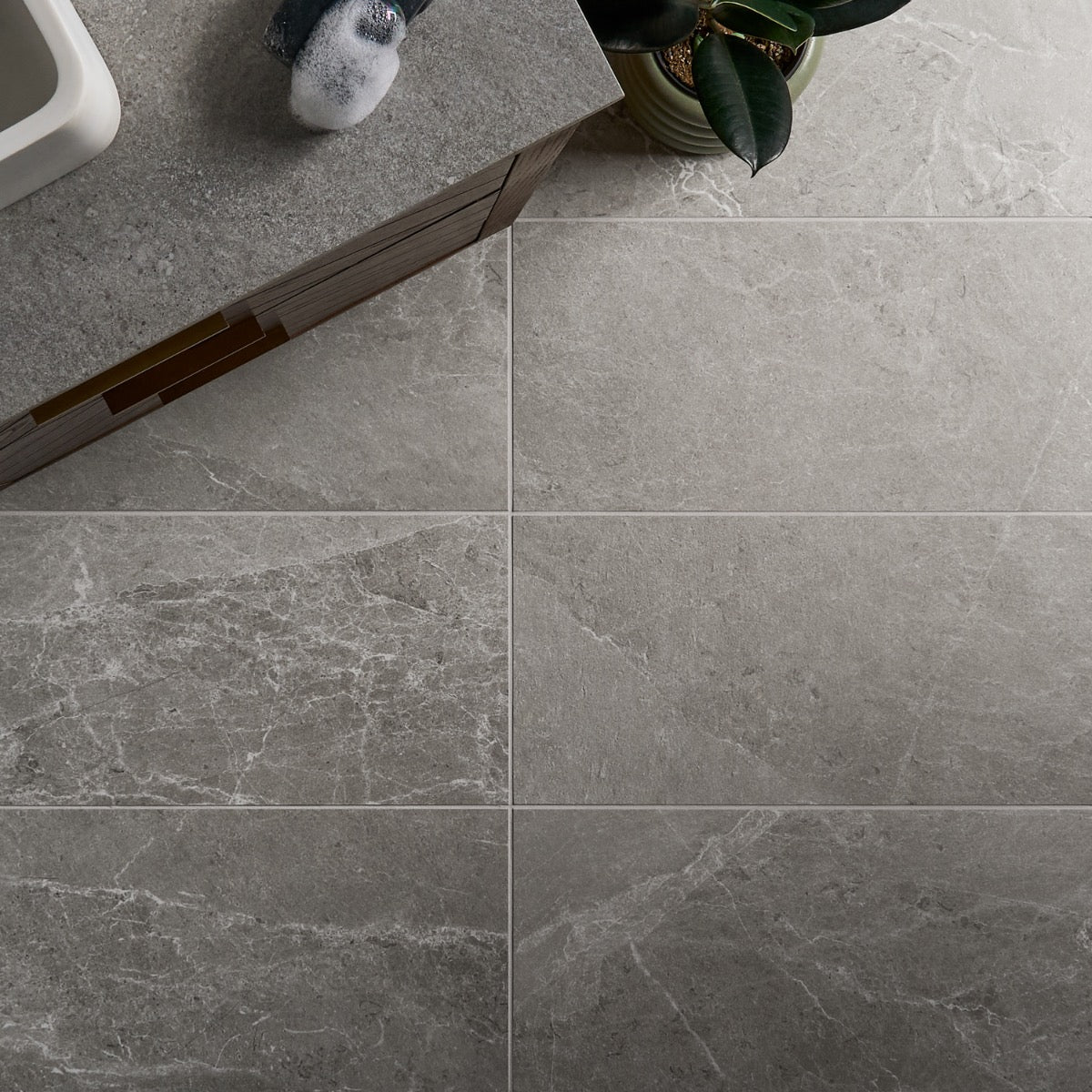 ZenTech Silver Gray 12x24 Matte Porcelain Tile - Lux Tile