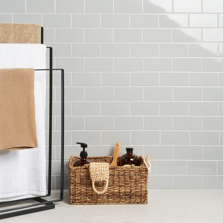 Park Hill Light Gray 3x6 Polished Porcelain Subway Tile