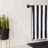 Bronx White Matte Porcelain Mosaic Tile - 2x2 Inches