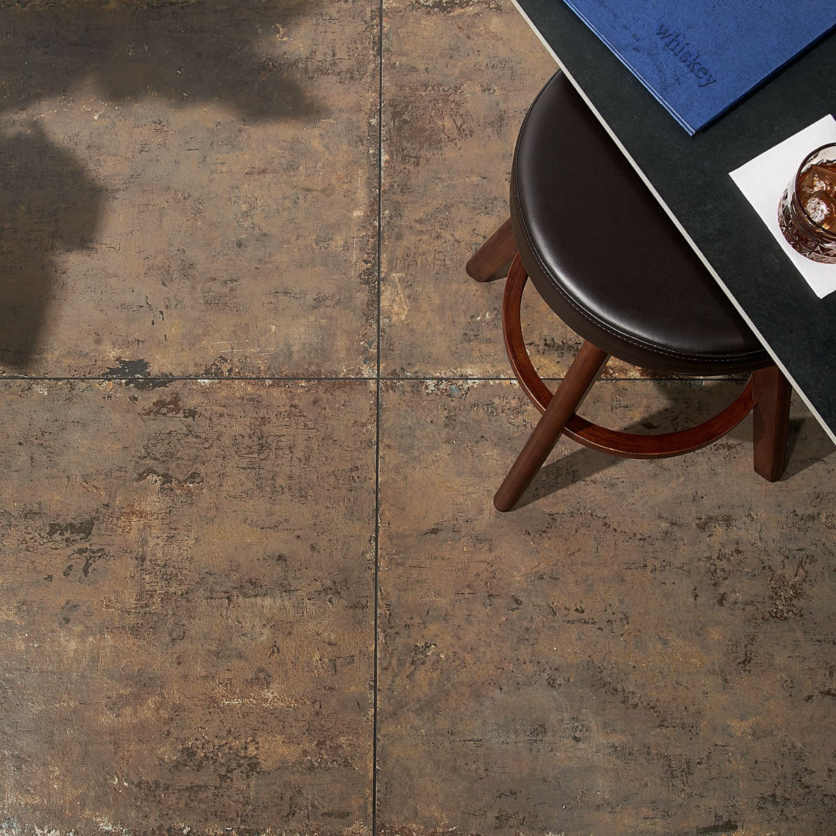 Portrait Copper Matte Porcelain Tile 24x48 - Lux Tile
