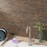 Lux Tile Portrait Copper 2x14 Matte Porcelain Subway Tile