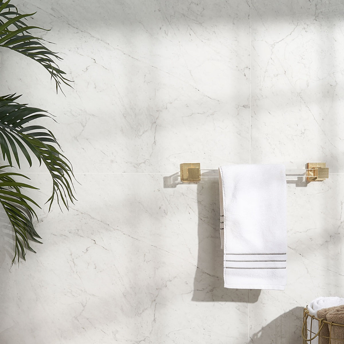 DreamStone Carrara Giola White 24x48 Polished Porcelain Tile