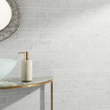 DreamStone Carrara Giola Matte Porcelain Mosaic Tile - Lux Tile