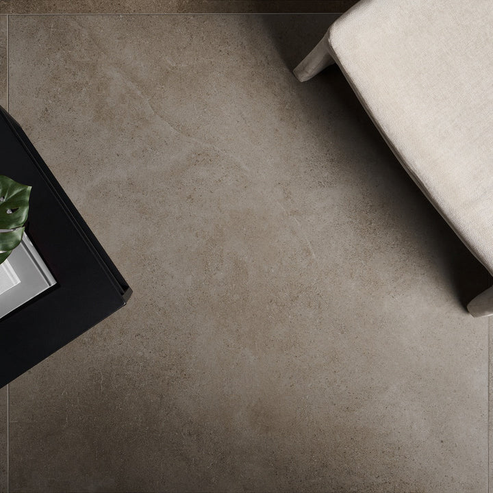 Lux Tile New Rock Tortora Beige 48x48 Matte Porcelain Tile