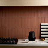 Roller Terracotta Matte Porcelain Subway Tile - 3x11