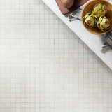 Clay Calm White 2x2 Matte Porcelain Mosaic Tile - Durable & Stylish