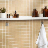 Clay Glee Gold 2x2 Matte Porcelain Mosaic Tile