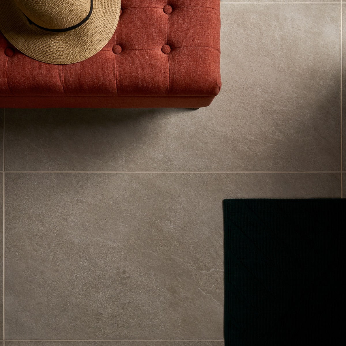 Era Caramel Brown 24x48 Matte Porcelain Tile - Lux Tile