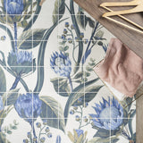 Angela Harris Wilder Protea Mural 8x8 Matte Porcelain Tile