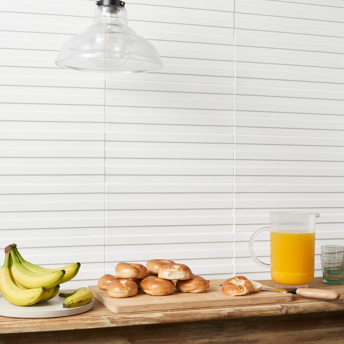 Bariano White 6x16 Fluted 3D Matte Porcelain Tile - Lux Tile