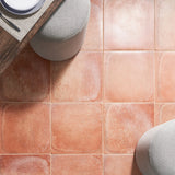 Lux Tile Burgos Terracotta Matte Porcelain Tile 14x14