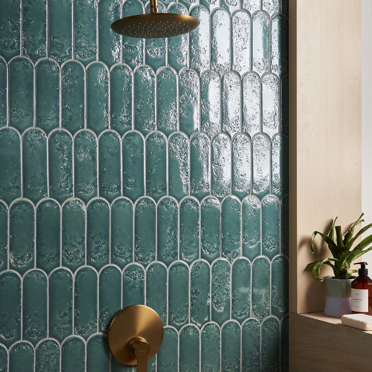 Corali Jade Green 3x9 Textured Glossy Ceramic Tile - Lux Tile