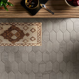 Morocco Dove Gray 4x8 Picket Matte Porcelain Tile - Lux Tile