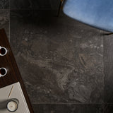 Santo Charcoal Black Matte Porcelain Tile 36x36 - Lux Tile