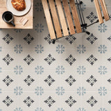Lapaz Poppy Blue Green 9x9 Matte Porcelain Tile - Lux Tile