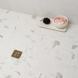 Versilia Statuario Matte Porcelain Mosaic Tile - 2x2