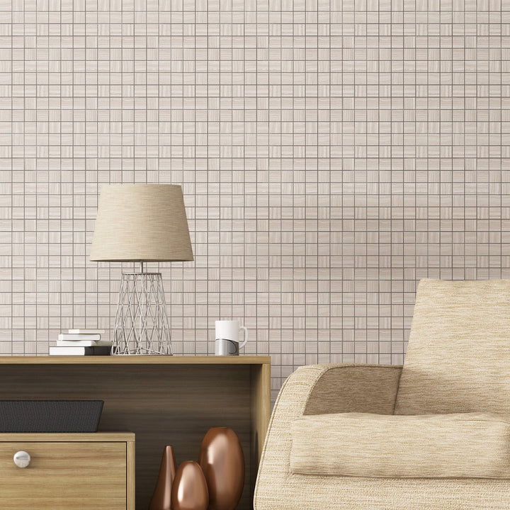 Miles Classic Tan 2x2 Matte Porcelain Mosaic Tile - Lux Tile
