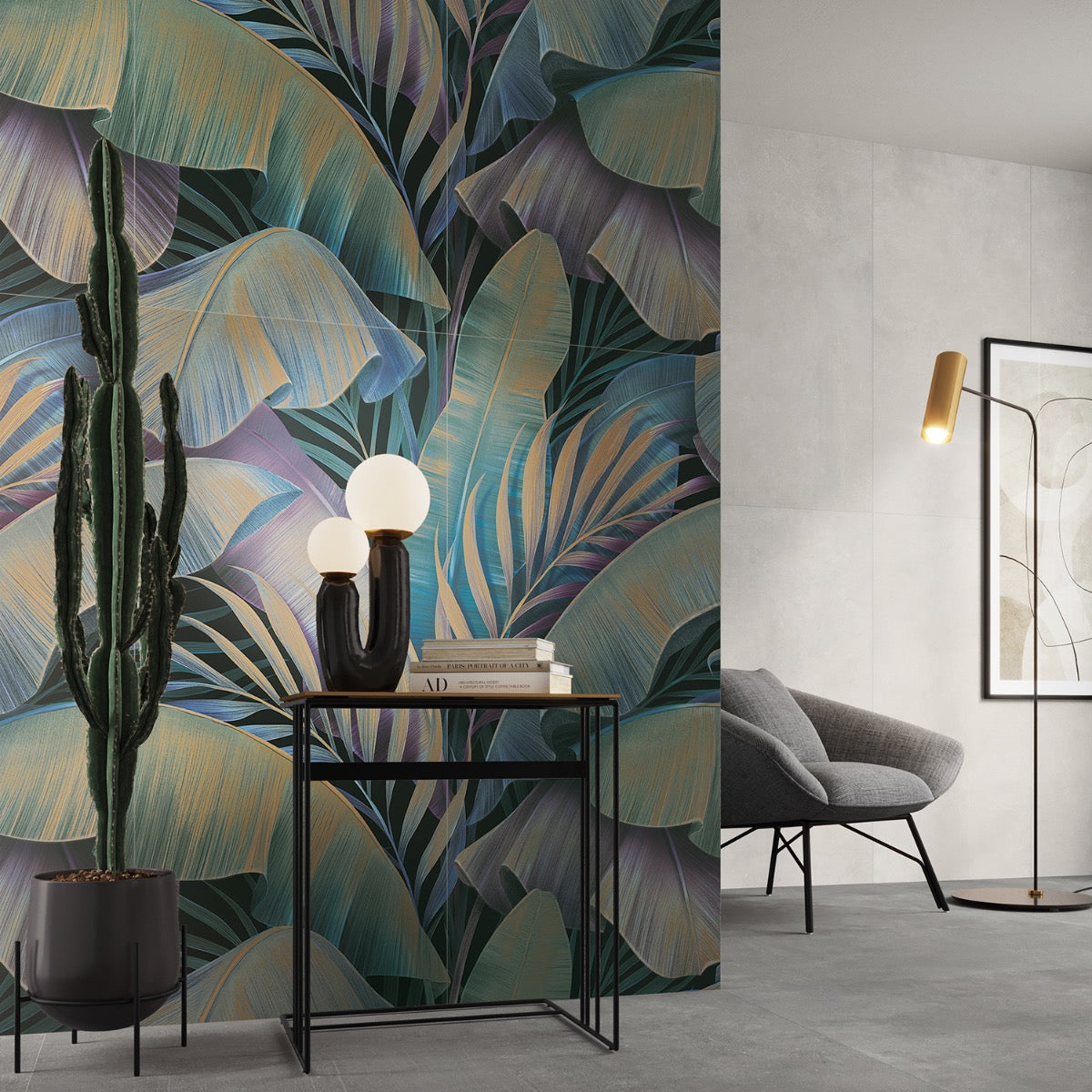 Monet Temptation Multicolor 24x48 Matte Porcelain Wall Tile