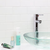 Lux Tile Basic White 3x6 Matte Ceramic Subway Wall Tile