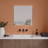 Stacy Garcia Maddox Terracotta Matte Ceramic Subway Tile 4x8