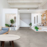 New Rock Fumo Light Gray 48x48 Matte Porcelain Tile - Lux Tile