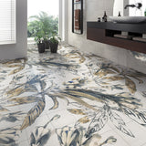 Angela Harris Wilder Autumn Mural 8x8 Matte Porcelain Tile